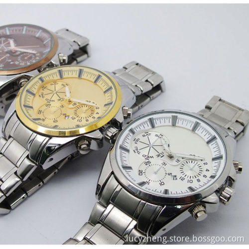 Popular men alloy watch 